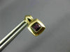 ESTATE .80CT AAA AMETHYST 14KT YELLOW GOLD 3D CLASSIC SQUARE STUD EARRINGS