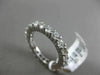 ESTATE 2.62CT DIAMOND 14KT WHITE GOLD CLASSIC SHARED PRONG ETERNITY WEDDING RING