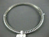 ESTATE NARROW 2.76CT DIAMOND 14KT WHITE GOLD ETERNITY BANGLE SIMPLY STUNNING!!