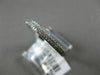 ESTATE .42CT DIAMOND 18KT WHITE GOLD 3D PAVE SIZABLE ETERNITY ANNIVERSARY RING