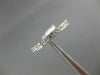 ESTATE .85CT DIAMOND 14KT WHITE GOLD FILIGREE ETERNITY ANNIVERSARY RING #16121
