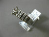 ESTATE WIDE DIAMOND .60CT DIAMOND 14KT WHITE GOLD 3D SEMI MOUNT ENGAGEMENT RING