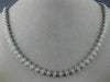 3.10CT DIAMOND 18KT WHITE GOLD 3D 4 LEAF CLOVER FLOWER ETERNITY TENNIS NECKLACE