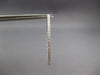 ESTATE LARGE 1.76CT DIAMOND 14KT WHITE GOLD 3D INSIDE OUT HOOP HANGING EARRINGS