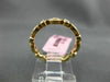 ESTATE .64CT DIAMOND 18K ROSE GOLD 3D ROUND & MARQUISE ETERNITY ANNIVERSARY RING