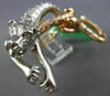 EXTRA LARGE 2.65CT DIAMOND 18KT WHITE & ROSE GOLD ETOILE TIGER THREE FINGER RING