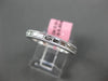 ESTATE .51CT BAGUETTE DIAMOND 18KT WHITE GOLD 3D SEMI ETERNITY ANNIVERSARY RING