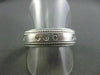ESTATE WIDE .45CT DIAMOND 14KT W GOLD ANNIVERSARY WEDDING ETERNITY RING #1289