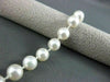 ESTATE 14KT YELLOW GOLD ONE STRAND NATURAL AAA SOUTH SEA PEARL BRACELET #19608