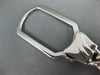 ESTATE LARGE 925 SILVER 3D CLASSIC RECTANGULAR ENGRAVEABLE KEYCHAIN #22929