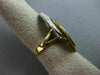ESTATE LARGE 2.73CT DIAMOND 18K 2TONE GOLD DOUBLE CIRCLE INFINITY LOVE KNOT RING