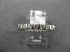 ESTATE .35CT DIAMOND 14KT WHITE GOLD CLASSIC SEVEN STONE LOVE WEDDING RING #1172