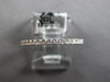 .22CT DIAMOND 18KT WHITE GOLD ROUND 1.5MM SEMI ETERNITY WEDDING ANNIVERSARY RING