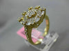 ESTATE 1.36CT ROUND & BAGUETTE DIAMOND 18KT YELLOW GOLD FRIENDSHIP PROMISE RING