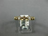 ESTATE .36CT DIAMOND 14KT ROSE GOLD 3D FLOWER FILIGREE MILGRAIN ANNIVERSARY RING