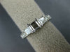ESTATE .51CT DIAMOND 14KT WHITE GOLD 3D LUCIDA SEMI MOUNT ENGAGEMENT RING #23798