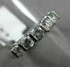 ESTATE .75CT DIAMOND 14K WHITE GOLD 3D FIVE STONE LOVE WEDDING ANNIVERSARY RING