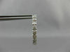 ESTATE LARGE .60CT DIAMOND 14KT WHITE & YELLOW GOLD HUGGIE EARRINGS #14065