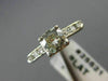 ANTIQUE .66CT OLD MINE DIAMOND PLATINUM CLASSIC 7 STONE ENGAGEMENT RING #25521