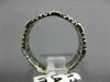 ANTIQUE WIDE 1.69CT DIAMOND PLATINUM 3D ETERNITY WEDDING ANNIVERSARY RING #21351