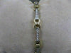 ESTATE 1.60CTW DIAMOND 14K WHITE YELLOW GOLD LOVE BRACELET F VVS 7.0" 6MM #19823