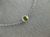 ESTATE 3.65CT FANCY YELLOW DIAMOND 18K WHITE GOLD BY THE YARD 14 STONE NECKLACE