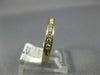 ESTATE .33CT DIAMOND 14KT YELLOW GOLD 3D CHANNEL COMFORT FIT ANNIVERSARY RING