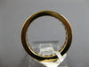1.10CT DIAMOND 14KT YELLOW GOLD 3D ROUND ETERNITY 3mm WEDDING ANNIVERSARY RING