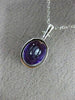 ESTATE 2.38CT DIAMOND & AAA OVAL AMETHYST 14K WHITE GOLD FLOWER FILIGREE PENDANT