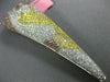 LARGE 4.23CT WHITE PINK & FANCY YELLOW DIAMONDS 18KT ROSE GOLD 3D HEART PENDANT