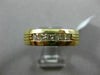 .70CT PRINCESS DIAMOND 14KT YELLOW GOLD 5 STONE INVISIBLE ANNIVERSARY RING #1288