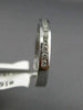 ESTATE .40CT DIAMOND 14KT WHITE GOLD SEMI ETERNITY CHANNEL ANNIVERSARY RING 1634