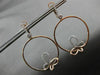 ESTATE LARGE .33CT DIAMOND 14K 2 TONE GOLD BUTTERFLY CIRCULAR LEVERBACK EARRINGS