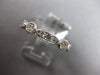 1.06CT DIAMOND 18KT WHITE GOLD ROUND FILIGREE ETERNITY WEDDING ANNIVERSARY RING