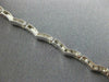 ESTATE .82CT DIAMOND 14KT WHITE GOLD CLASSIC SOLITAIRE BEZEL DROP NECKLACE #204