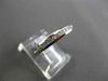 ESTATE DIAMOND 18KT WHITE GOLD FILIGREE ETERNITY WEDDING ANNIVERSARY RING #16977