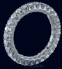 1.36CT DIAMOND 14KT WHITE GOLD 3D SHARED PRONG ETERNITY WEDDING ANNIVERSARY RING