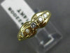 ESTATE .20CT DIAMOND 14KT YELLOW GOLD 3D 5 STONE WEDDING ANNIVERSARY RING #22008