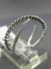 ESTATE .10CT ROUND DIAMOND 14KT WHITE GOLD 3D X LOVE MILGRAIN BEAD RING F/G VSSI