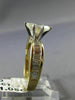 ESTATE 1.93CT DIAMOND 14KT WHITE & YELLOW GOLD MARQUISE ENGAGEMENT RING #21644