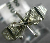 .96CT DIAMOND 14K WHITE GOLD 3D ROUND PRINCESS SEMI MOUNT ENGAGEMENT RING #23794