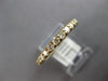 ESTATE .62CT DIAMOND 14K YELLOW GOLD ROUND SHARED PRONG WEDDING ANNIVERSARY RING