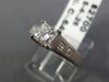 ESTATE JEFF COOPER .90CT DIAMOND PLATINUM LUCIDA ETOILE ENGAGEMENT RING #25522