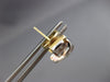 ESTATE 1.16CT DIAMOND 14K TWO TONE GOLD CLASSIC PRINCESS CLIP ON EARRINGS #18198