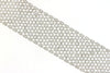 EXTRA LARGE 6.7CT DIAMOND 14K WHITE GOLD MULTI ROW ETERNITY CUFF TENNIS BRACELET