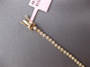 ESTATE 1.0CT DIAMOND 14KT ROSE GOLD 3D CLASSIC 2MM LOVE TENNIS BRACELET