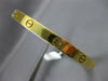 ESTATE LARGE CARTIER 18KT YELLOW GOLD 3D CLASSIC SOLID LOVE BANGLE BRACELET