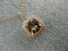 1.58CT DIAMOND & AAA MORGANITE 14KT ROSE GOLD 3D HALO FILIGREE MILGRAIN PENDANT