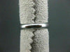ESTATE WIDE 1.15CT DIAMOND 14KT WHITE GOLD PAVE WEDDING ANNIVERSARY  RING #1193