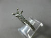 ESTATE .75CT ROUND DIAMOND 14K WHITE GOLD 4 PRONG SEMI MOUNT ENGAGEMENT RING SET